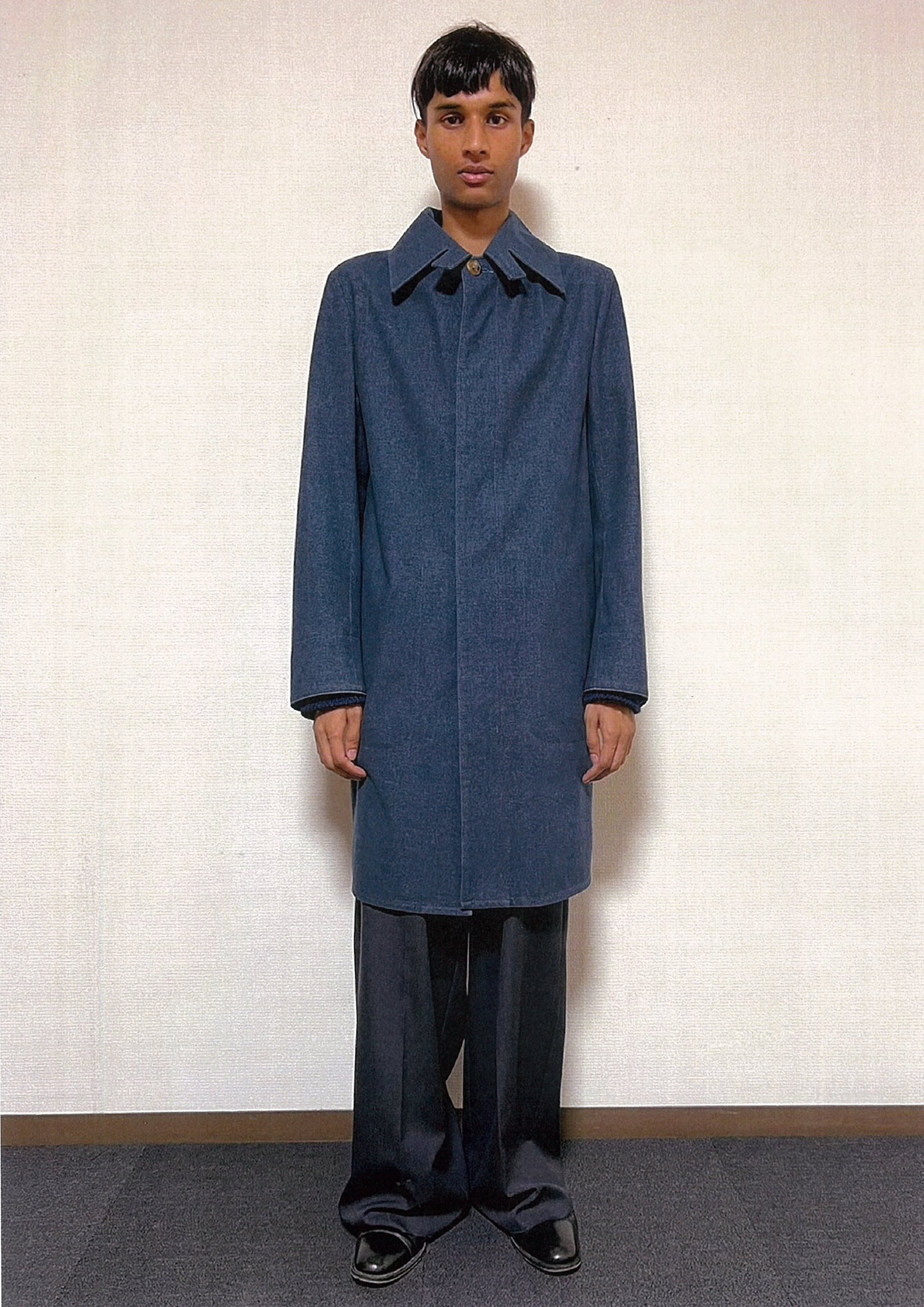 SO BY ALEXANDER VAN SLOBBE - DESIGNED STAIN COLLAR COAT