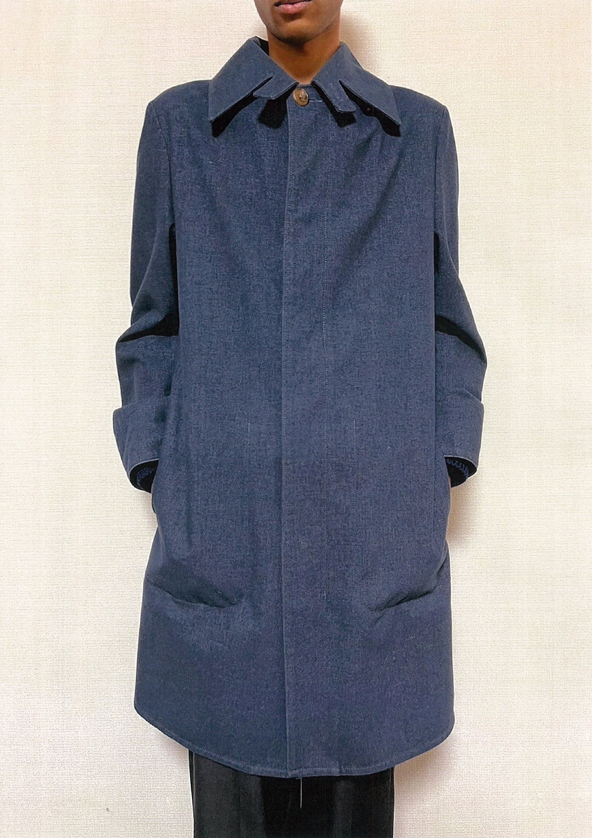 SO BY ALEXANDER VAN SLOBBE - DESIGNED STAIN COLLAR COAT – MENU ONLINE